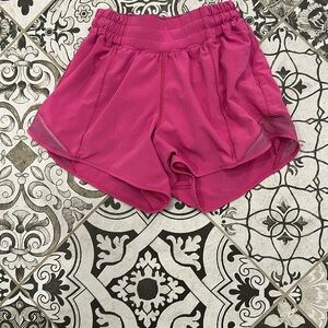 Women's Pink Athletic Shorts